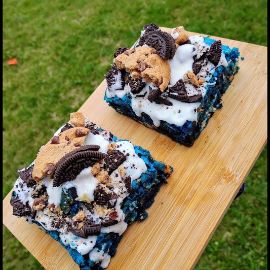 Cookie Monster Brownie